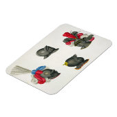 Magnet Flexible Casques, plaque de 'A History of the Development (Côté Gauche)