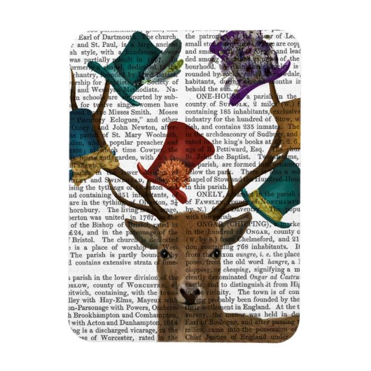 Magnet Flexible Casquette Collector Deer (Vertical)