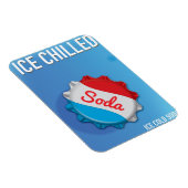 Magnet Flexible Casquette de soude froide glacée commerciale (Côté Droit)