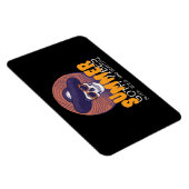 Magnet Flexible casquette d'été crâne (Côté Droit)