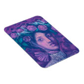 Magnet Flexible Casquette d'été, Imaginaire d'été Surreal Portrait (Côté Droit)