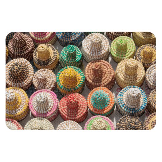 Magnet Flexible Casquettes tissés colorés (Horizontal)