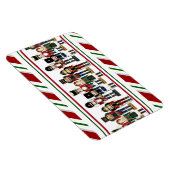 Magnet Flexible Casse-noisette Noël Rouge Vert Festive Grille Pill (Côté Droit)