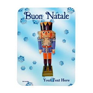Magnet Flexible Casse-noix allemand - Buon Natale