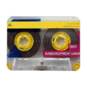 Magnet Flexible Cassette du Memorex 80's (Horizontal)