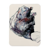 Magnet Flexible Castor Fibre 2001 (Vertical)