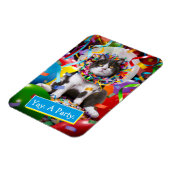 Magnet Flexible Cat dans le cône de partie (Côté Gauche)