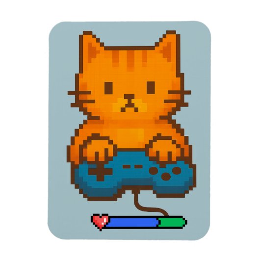 MAGNET FLEXIBLE CAT GAMER (Vertical)
