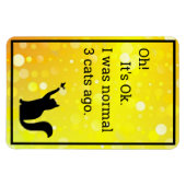 Magnet Flexible cat I was normal (Horizontal)