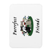 Magnet Flexible Cat Purrfect Friends (Vertical)