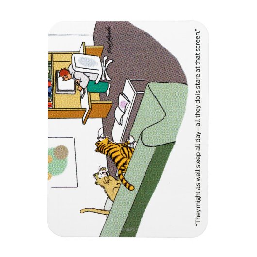 Magnet Flexible Cat Talk (Vertical)