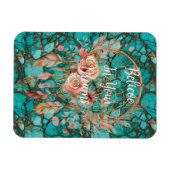 Magnet Flexible Catcher de rêve Turquoise (Horizontal)