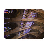 Magnet Flexible catedral de Leon, interior stained glass windows (Horizontal)