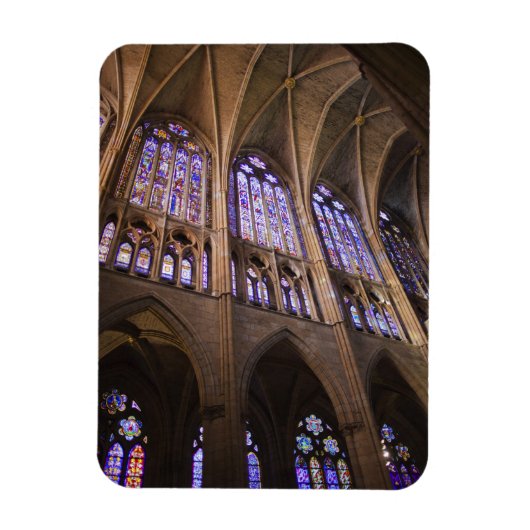 Magnet Flexible Catedral de Leon, vitraux intérieurs (Vertical)