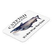 Magnet Flexible Catfish Noodling Ce n'est pas ce que vous pensez (Côté Gauche)