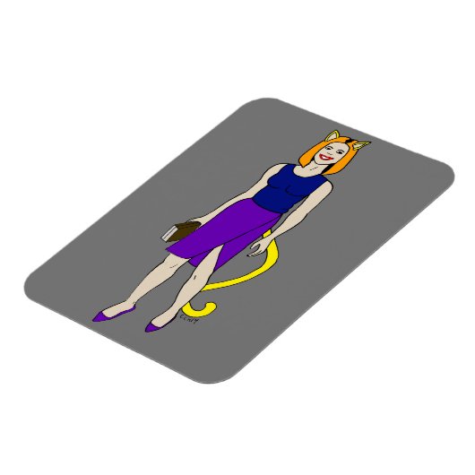 Magnet Flexible catgirl (Côté Gauche)