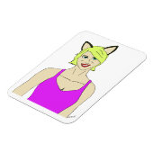 Magnet Flexible catgirl (Côté Gauche)