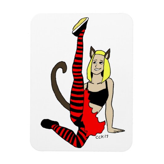Magnet Flexible catgirl (Vertical)