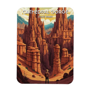 Magnet Flexible Cathedral Gorge State Park Nevada Voyage