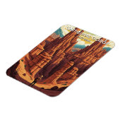 Magnet Flexible Cathedral Gorge State Park Nevada Voyage (Côté Gauche)