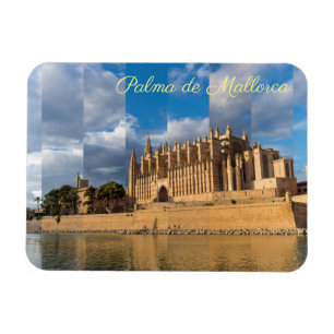 Magnet Flexible Cathedral of Palma de Mallorca at Golden hour