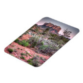 Magnet Flexible Cathedral rock  Arizona red rocks (Côté Gauche)