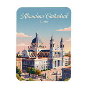 Magnet Flexible Cathédrale d'Almudena Espagne