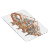 Magnet Flexible Cathédrale de Burgos. Espagne (Côté Droit)