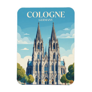 Magnet Flexible Cathédrale de Cologne Allemagne