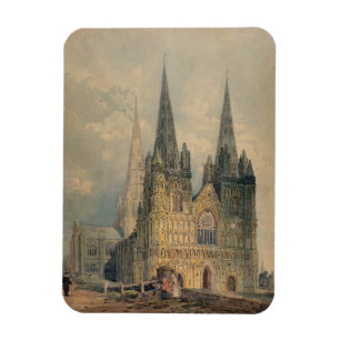 Magnet Flexible Cathédrale de Lichfield, le Staffordshire, 1794
