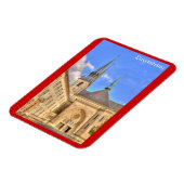 Magnet Flexible Cathédrale de Luxembourg voyage souvenir (Côté Gauche)