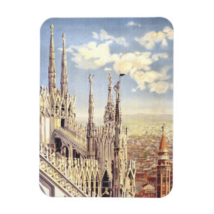 Magnet Flexible Cathédrale de Milan Duomo Nativité de Sainte Marie