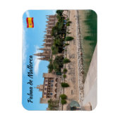 Magnet Flexible Cathédrale de Palma de Majorque et Almudaina (Vertical)