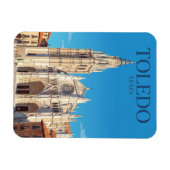 Magnet Flexible Cathédrale de Tolède Espagne (Horizontal)