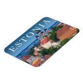 Magnet Flexible Cathédrale et cityscape | Estonia (Côté Gauche)