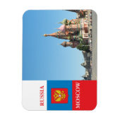 Magnet Flexible Cathédrale Saint-Basil à Moscow (Vertical)