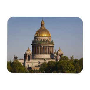 Magnet Flexible Cathédrale Saint-Isaac, depuis la rivière Neva