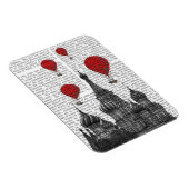 Magnet Flexible Cathédrale St Basil et Ballons rouges à air chaud (Côté Droit)