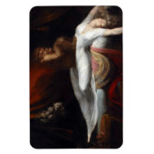 Magnet Flexible Cauchemar par Henry Fuseli Gothic Macabre Dark Art (Vertical)