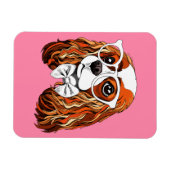 Magnet Flexible Cavalier King Charles Spaniel Portrait (Horizontal)
