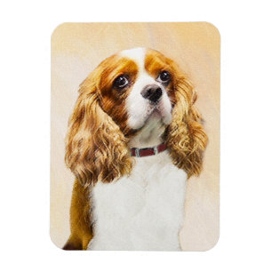 Magnet Flexible Cavalier Le Roi Charles Spaniel Peinture originale