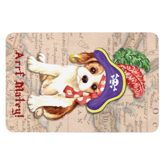 Magnet Flexible Cavalier Pirate (Horizontal)