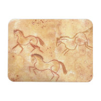 Cave Drawing Painting of Horses