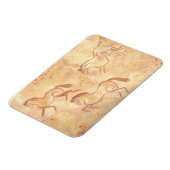 Magnet Flexible Cave Drawing Painting of Horses (Côté Gauche)
