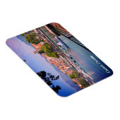 Magnet Flexible Cavtat, Croatie vue sur la carte postale Vacances  (Côté Droit)