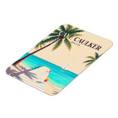 Magnet Flexible Caye Caulker Belize (Côté Gauche)