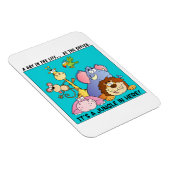 Magnet Flexible Ce bureau est une jungle (Côté Droit)