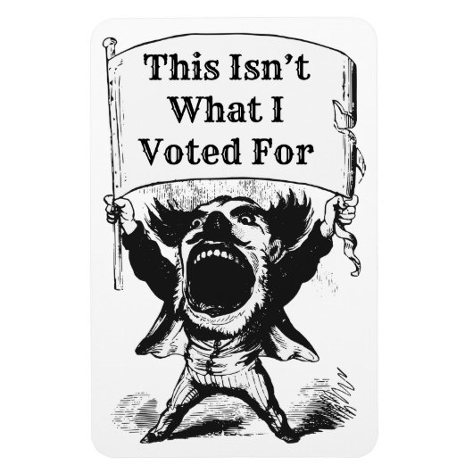 Magnet Flexible Ce n'est pas ce pour quoi j'ai voté (Vertical)