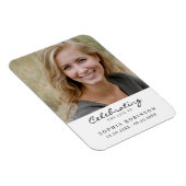 Magnet Flexible Célébration de la vie Photo Memorial Prière Keepsa (Côté Droit)