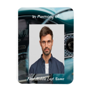 Magnet Flexible Célébration de la vie voitures anciennes Véhicules